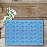 Sparkle Like Blue White Jumping Dolphins Tissuepapier<br><div class="desc">Deze tissuepapiervellen zijn een  blauw met kleine witte waterbellen met sprankelende rijen zoals springende dolfijnen die diep blauw en wit zijn.</div>