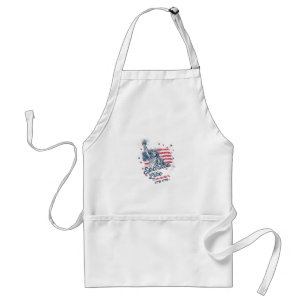Sparkle Like It's 1776, Patriotic Design, Amerikaa Standaard Schort