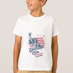 Sparkle Like It's 1776, Patriotic Design, Amerikaa T-shirt