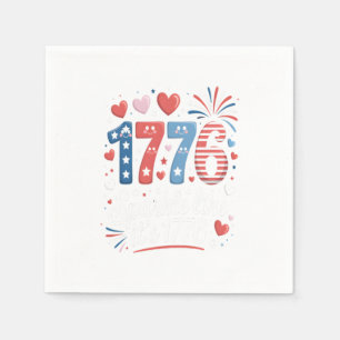 Sparkle Like It's 1776 - Vuurwerk van 4 juli Servet