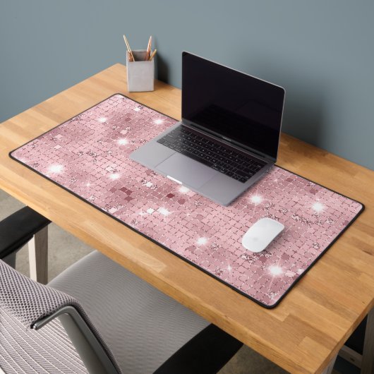 Sparkle Luxury Pink Bureaumat (Kantoor 2)