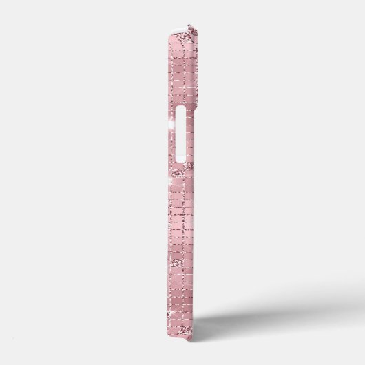 Sparkle Luxury Pink Case-Mate iPhone Case (Achterkant / Rechts)