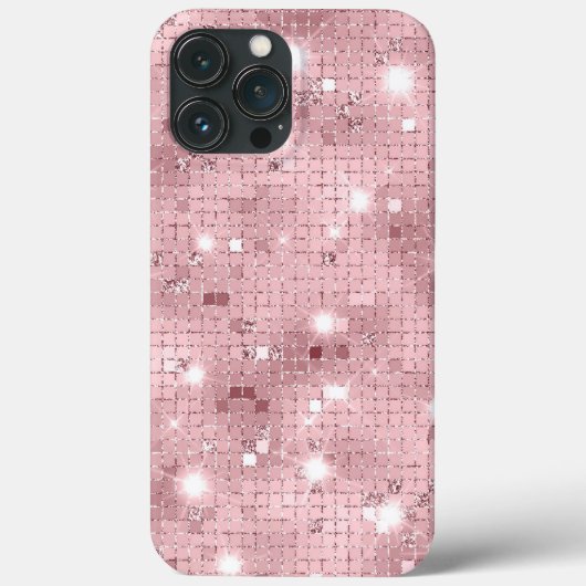 Sparkle Luxury Pink Case-Mate iPhone Case (Achterkant)