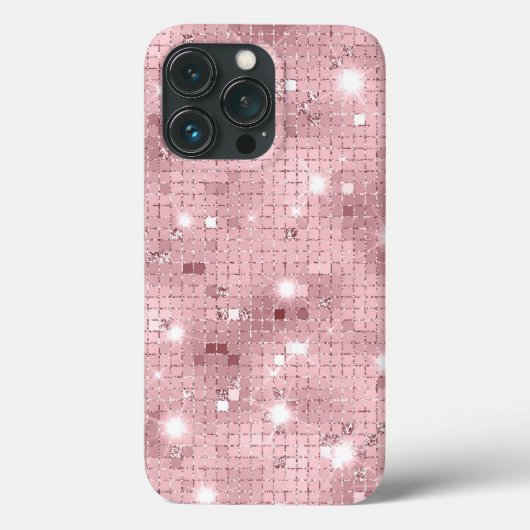 Sparkle Luxury Pink Case-Mate iPhone Case (Achterkant)