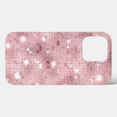Sparkle Luxury Pink Case-Mate iPhone Case (Achterkant (horizontaal))