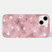 Sparkle Luxury Pink Case-Mate iPhone Case (Achterkant (horizontaal))