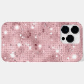 Sparkle Luxury Pink Case-Mate iPhone Case (Achterkant (horizontaal))