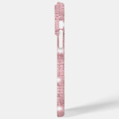 Sparkle Luxury Pink Case-Mate iPhone Case (Achterkant / Links)
