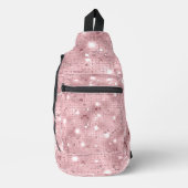 Sparkle Luxury Pink Sling Bag (Voorkant)