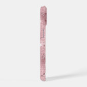 Sparkle Luxury Roze iPhone 15 Case (Rechterkant)