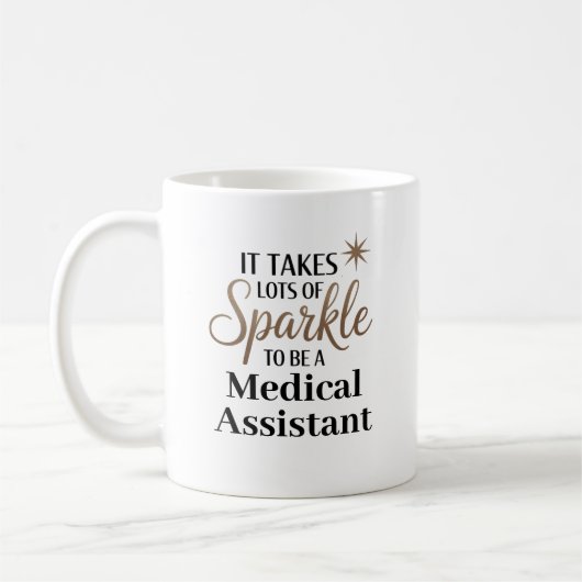 Sparkle Medical Assistant Koffiemok (Links)