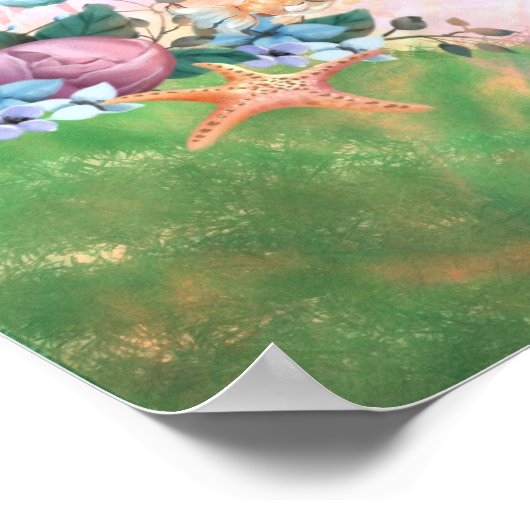 Sparkle Mermaid Poster (Hoek)