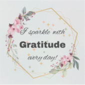 Sparkle met Grace Sticker (Voorkant)