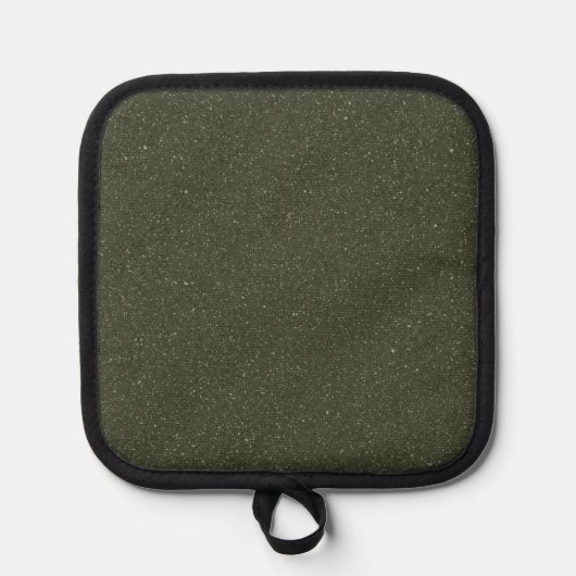 Sparkle Moss Green Pot Holder Pad – Pannenlap (Voorkant)