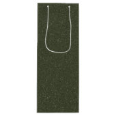 Sparkle Moss Wine Gift Bag – Wijn Cadeautas (Voorkant)
