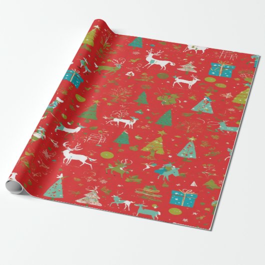 Sparkle nd Shine: Glanzend inpakpapier Collectie (Uitgerold)
