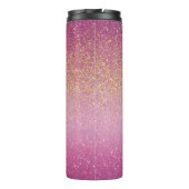 Sparkle Ombre Patroon Thermosbeker (Achterkant)