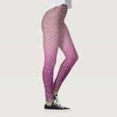 Sparkle Ombre Roze Patroon Leggings (Rechts)