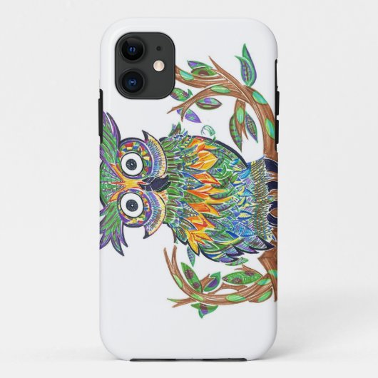 Sparkle Owl Case-Mate iPhone Case (Achterkant)