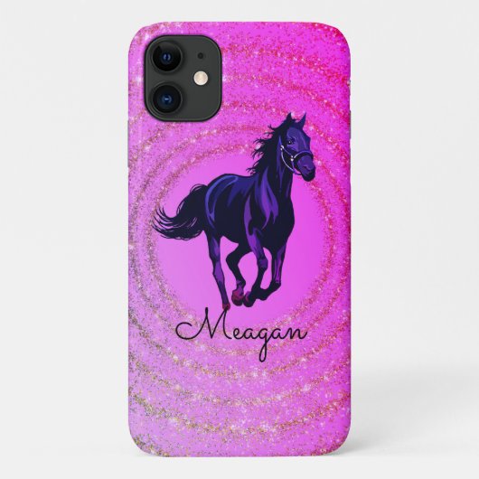 Sparkle Paard iPhone / iPad hoesje (Achterkant)