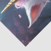 Sparkle Paws: de betoverende eenhoorn kitten Tissuepapier (Detail)