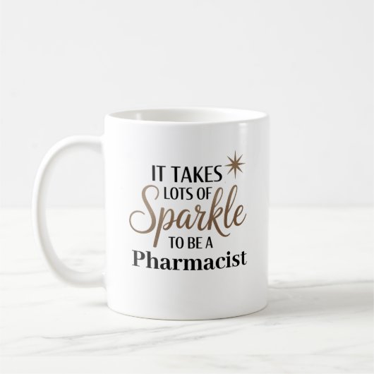 Sparkle Pharmacist Koffiemok (Links)