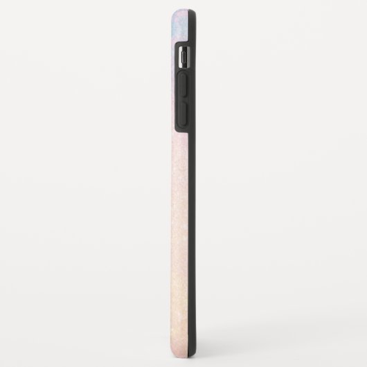 *~* Sparkle Pink Blue Glitter Mermaid Initiaal Case-Mate iPhone Case (Achterkant/links)