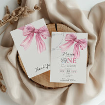 Sparkle Pink Coquette Bow 1st