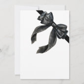 Sparkle Pink Coquette Bow Verjaardag Kaart (Achterkant)