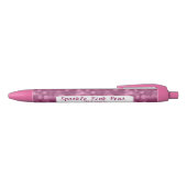 Sparkle Pink Custom Pen (Bovenkant)
