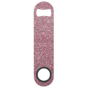 Sparkle Pink Glitter Roos Gold Glam Speed Flessenopener