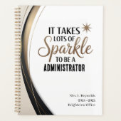 Sparkle Planner voor beheerders – gepersonaliseerd (Voorkant)