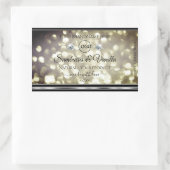 Sparkle Platinum Glitter Product Label Juwelen Log (Tas)