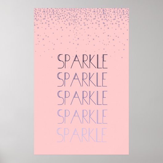 Sparkle Poster (Voorkant)