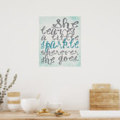 Sparkle Poster (Keuken)