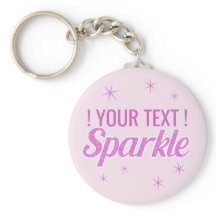 Sparkle quote glitter effect aangepaste roze tekst