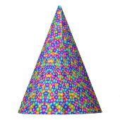 Sparkle Rainbow Feesthoedjes (Achterkant)
