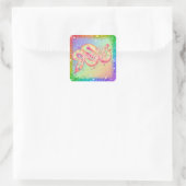 "Sparkle" Rainbow Snake Sticker (Tas)