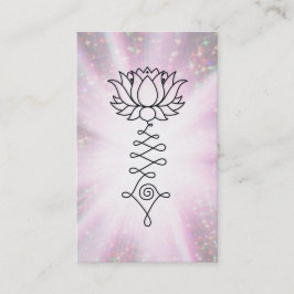 *~* Sparkle Rays Reiki Energy Healing Lotus Visitekaartje