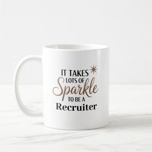 Sparkle Recruiter Koffiemok (Links)