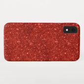 Sparkle Red Case-Mate iPhone Case (Achterkant (horizontaal))
