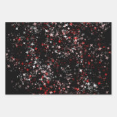 Sparkle red pink inpakpapier vel (Voorkant 2)