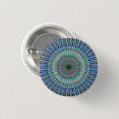 Sparkle Ronde Button 3,2 Cm (Voorkant /achterkant)