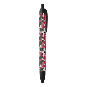 Sparkle Rood Wit Zwart Camouflage Camo Liefhebbers Zwarte Inkt Pen