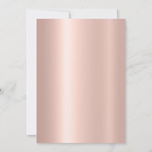 Sparkle Roos Gold Glitter Zwart 13e Verjaardag Kaart (Achterkant)