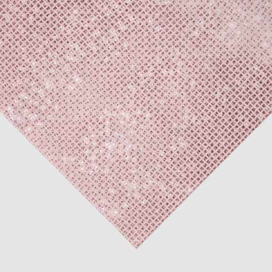 Sparkle Roos Gouden Glam Tissuepapier (Detail)