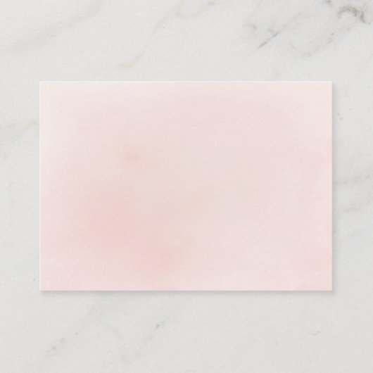 Sparkle roos gouden glitter en bloemenboeken aanvr informatiekaartje (Achterkant)