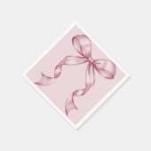 Sparkle Roze Coquette Strik 1e Servet (Hoek)