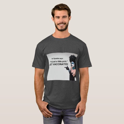 Sparkle Says T-shirt (Voorkant volledig)