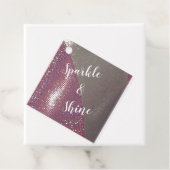 Sparkle & Shine Aangepast Bedankjes Labels (In situ)